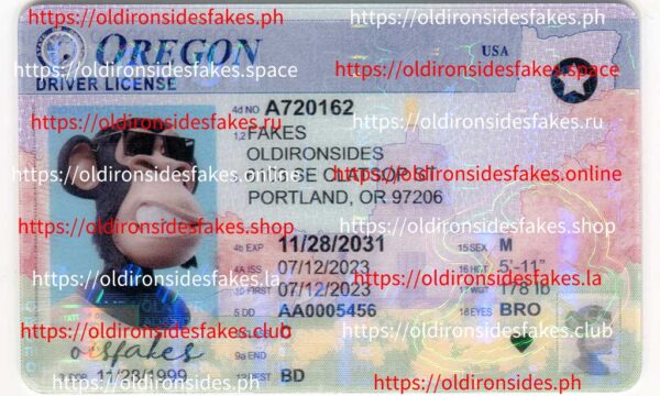 Oregon Driver License(New OR)