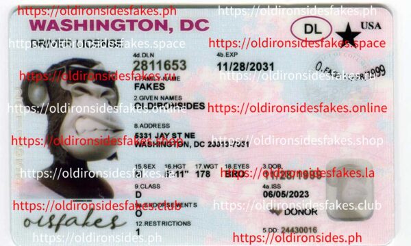 Washington DC Driver License(DC)
