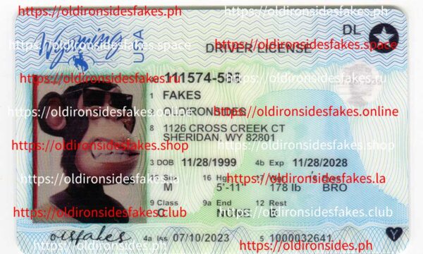 Wyoming Driver License(WY)