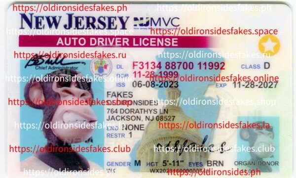 New Jersey Driver License(NJ 2021)