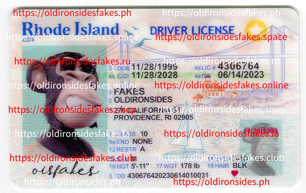 Rhode Island Driver License(New RI)