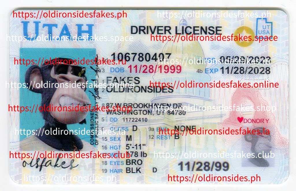 Utah Driver License(Old UT O21)