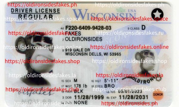 Wisconsin Driver License(WI)